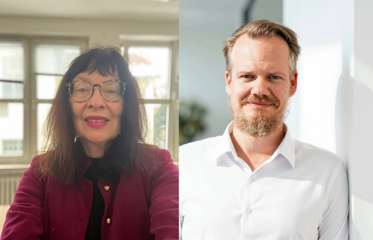 v.l.n.r. Dr. Marion Villmar-Doebeling, Torge Gipp
