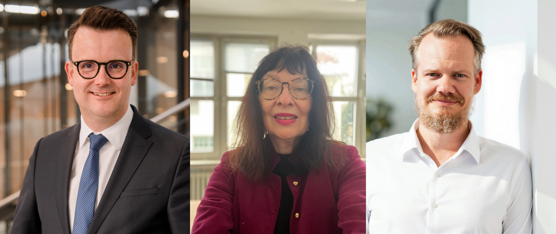 V.l.n.r.: Christian Grascha, Dr. Marion Villmar-Doebeling, Torge Gipp